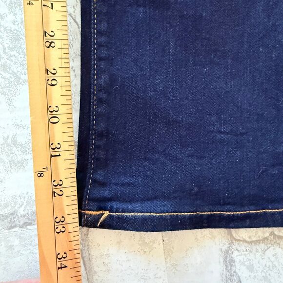 NWOT Gap 1969 Sexy Boot Low-Rise Dark Wash Stretch Y2K Denim Jeans Sz 29L - Picture 6 of 7